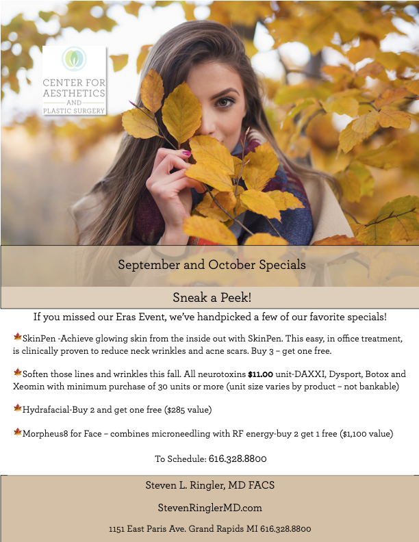 Specials on Plastic Surgery in Grand Rapids